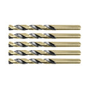 Pack 5 Brocas Para Metal Hss 10X133Mm Ingco Dbt1101003