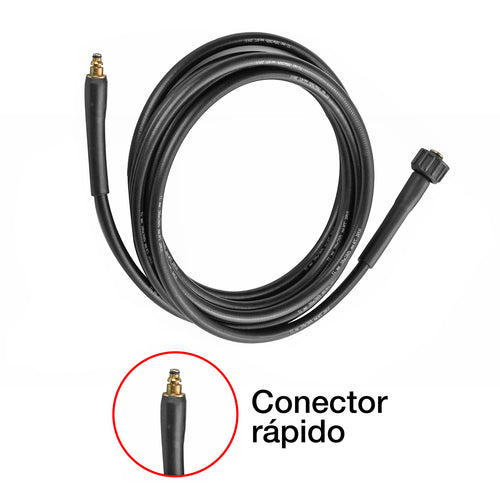 MANGUERA PVC DE HIDROLAVADORA CON CONECTOR RAPIDO 5M INGCO AHPH5028