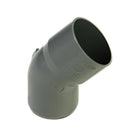 Codo 45O Pvc-S Cementar 40Mm Gris 1U