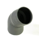Codo 45O Pvc-S Cementar 40Mm Gris 1U