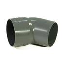 Codo 45O Pvc-S Cementar 50Mm Gris 1U
