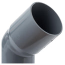 Codo 45O Pvc-S Cementar 50Mm Gris 1U