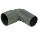 Codo 87,5O Pvc-S Cementar 40Mm Gris 1U