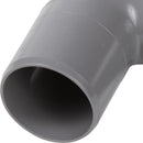 Codo 87,5O Pvc-S Cementar 40Mm Gris 1U