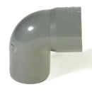 Codo 87,5O Pvc-S Cementar 50Mm Gris 1U