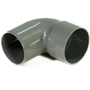 Codo 87,5O Pvc-S Cementar 50Mm Gris 1U