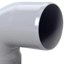 Codo 87,5O Pvc-S Cementar 50Mm Gris 1U
