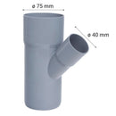 Vee Red Pvc-S Cementar 75Mm X 40Mm Gris 1U