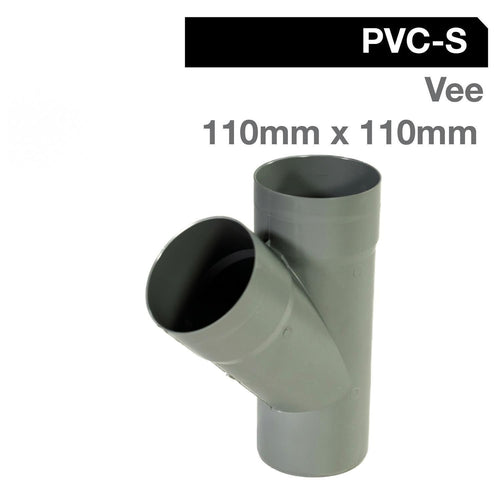 Vee Pvc-S Cementar 110Mm X 110Mm Gris 1U