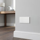 Placa Ciega 10 A Blanco