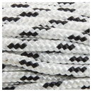 Cuerda Nylon Trenzado 6 Mm 20 M Blanco/Rojo