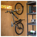 Soporte Mural Bicicleta Fierro Negro 20 Kg Resistente