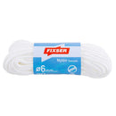 Cuerda Nylon Trenzado 6 Mm 20 M Blanco