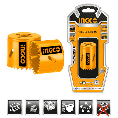 Sierra De Copa Bi-Metal 3" 76Mm Ingco Hsb10761