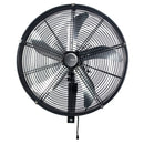 Ventilador 20" Mural Negro