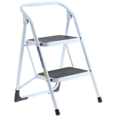 Piso Escalera Plegable Acero 2P Con Garantía