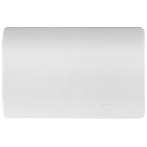 Placa Ciega Con Soporte Blanco Genesis