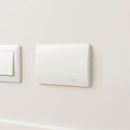 Placa Ciega Con Soporte Blanco Genesis