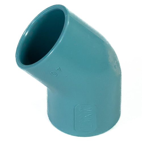 Codo 45O Pvc-P Cementar 40Mm 1U