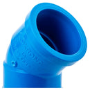 Codo 45O Pvc-P Cementar 40Mm 1U