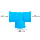 Tee Pvc-P Cementar 25Mm 1U