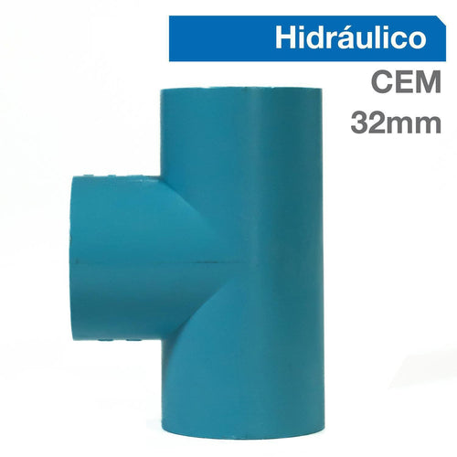 Tee Pvc-P Cementar 32Mm 1U