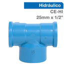 Tee Trans Pvc-P Ce/Hi 25Mm X 1/2" 1U