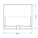 Copla Pvc-P Cementar 63Mm 1U