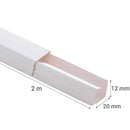 Canaleta 20X12Mm Adhesivo+Reten Cable Dexson