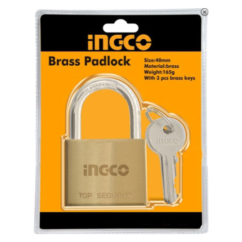 CANDADO DE SEGURIDAD INDUSTRIAL 30MM INGCO DBPL0302