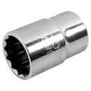 Dado Estandar 1/2"X19 Mm Acero