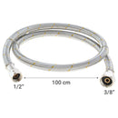 Flexible Gas 3/8X1/2 100C H.Iz 1