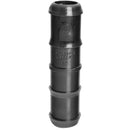 Union Doble Polietileno 1" Negro 1U