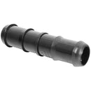 Union Doble Polietileno 1" Negro 1U