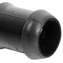 Union Doble Polietileno 1" Negro 1U
