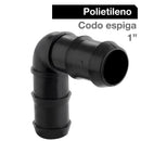 Codo Polietileno 1" Negro 1U