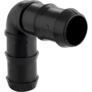 Codo Polietileno 1" Negro 1U