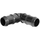 Codo Polietileno 1" Negro 1U