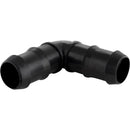 Codo Polietileno 1" Negro 1U