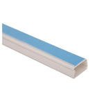 Canaleta 20X10 Cm Con Adhesivo Blanca