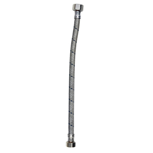 Flexible Agua 3/8 Hi, 1/2 Hi 30 Cm