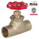 Llave De Paso 1" So Bronce