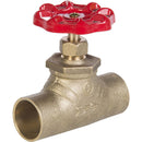 Llave De Paso 1" So Bronce