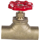 Llave De Paso 1" So Bronce