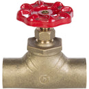 Llave De Paso 1" So Bronce