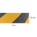Cinta Antideslizante 5 Cm 15 M Amarillo