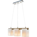 Lampara Colgante Metal Gris/Plata