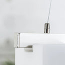 Lampara Colgante Metal Gris/Plata