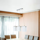 Lampara Colgante Metal Gris/Plata