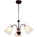 Lampara Colgante Metal Blanco